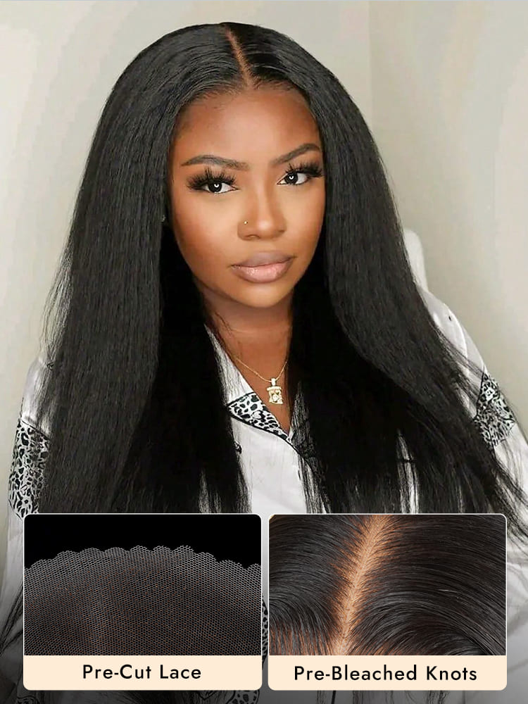 Kinky Straight Ready To Go Wig