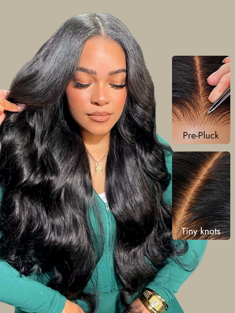 Body Wave 2x6 Pre Cut Lace Wig