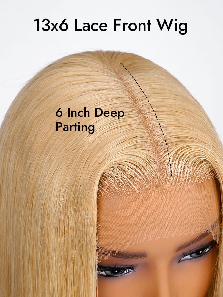 Honey Blonde HD Lace Front Wig