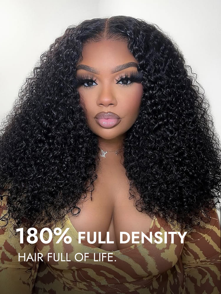 Bouncy Curly Lace Front Wigs