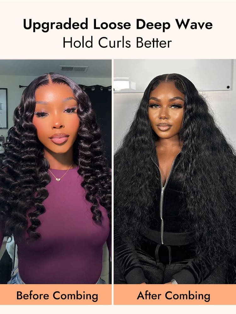 Loose Deep Wave Lace Front Wigs