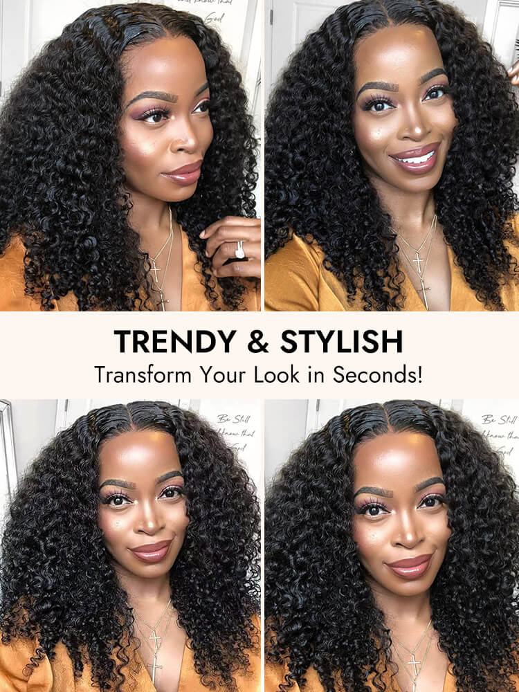 stylish curly wave show