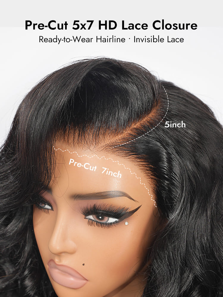 Bouncy Curls 5x7 HD Lace Wig
