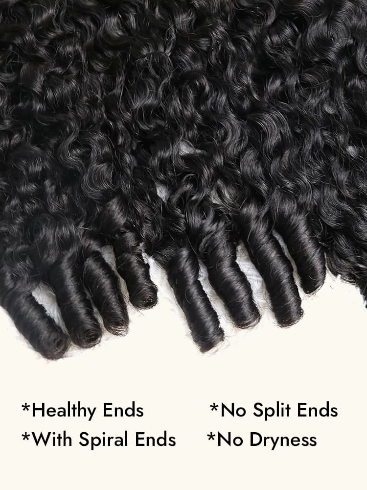 Burmese Curly Hair With Spiral Ends