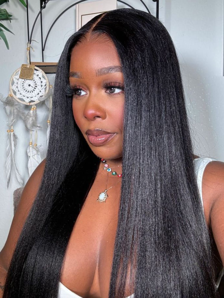 Relaxed Yaki Straight Wigs
