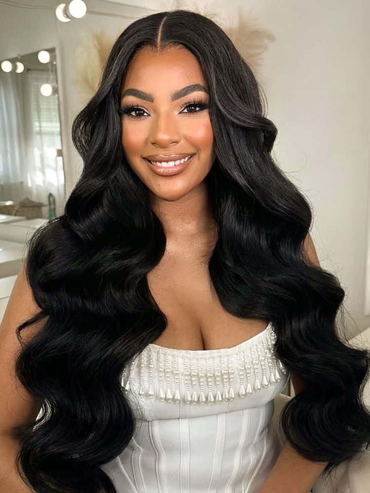 M Hairline Body Wave Lace Wig