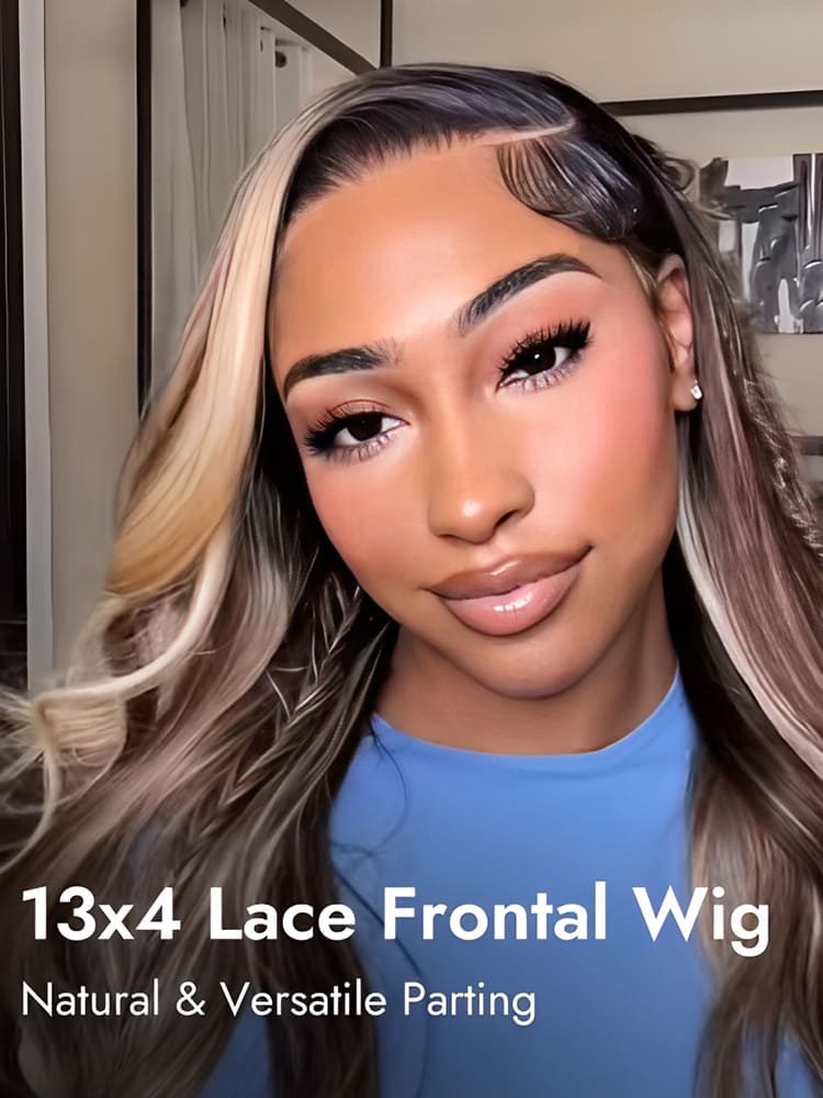 Balayage Highlight 13x4 Lace Wig