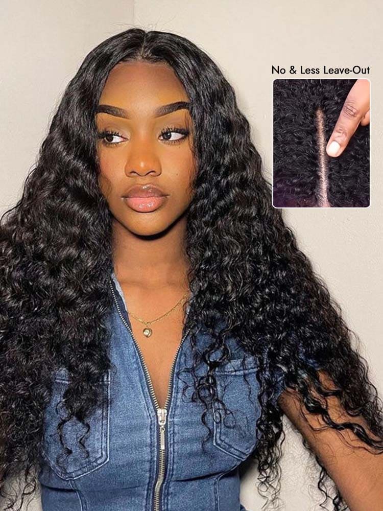 V Part Wig No Leave Out Wig
