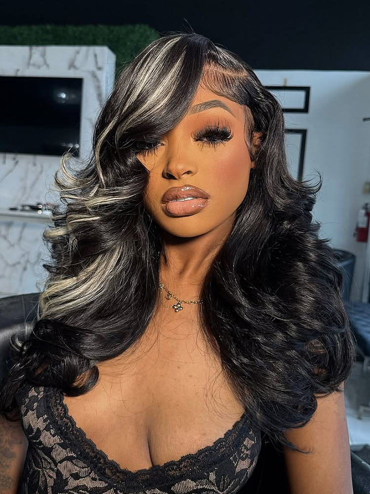 gorgeous highlight wig