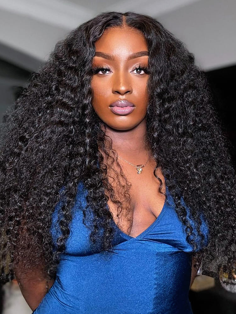 Curly HD Lace Glueless Wig