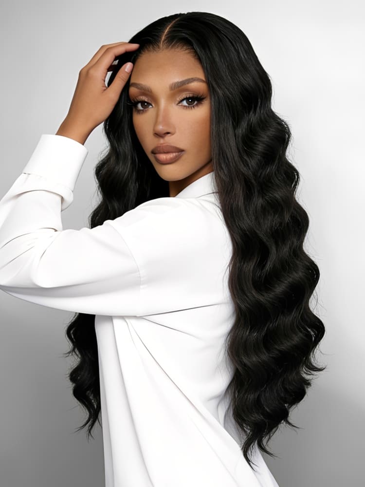 Super Double Drawn Human Wig