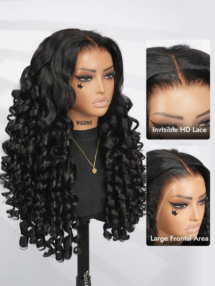 Flexi Rod Curly HD Lace Wigs