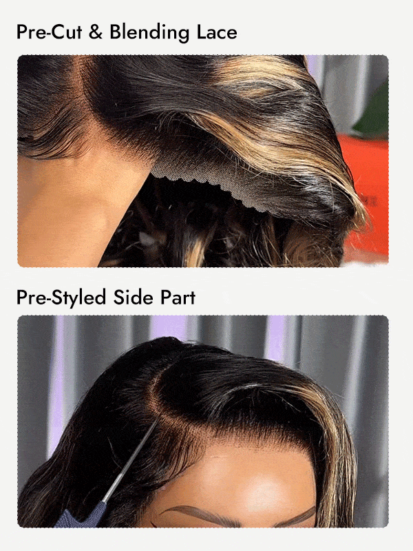Highlight Glueless HD Lace Wig