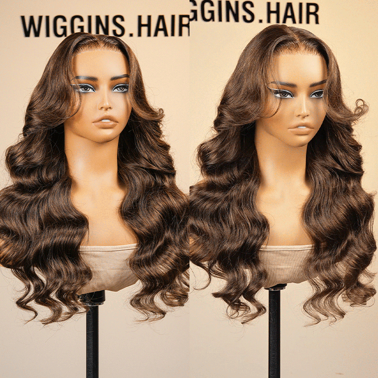 #4 dark brown wig