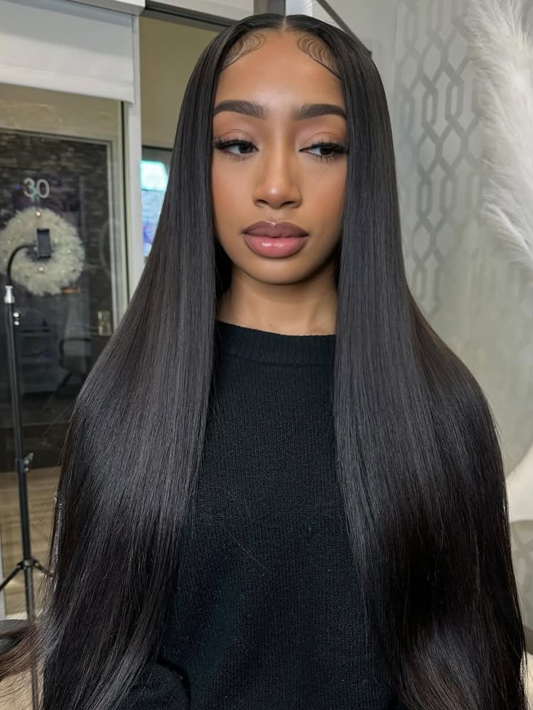 Sleek Straight Human Hair