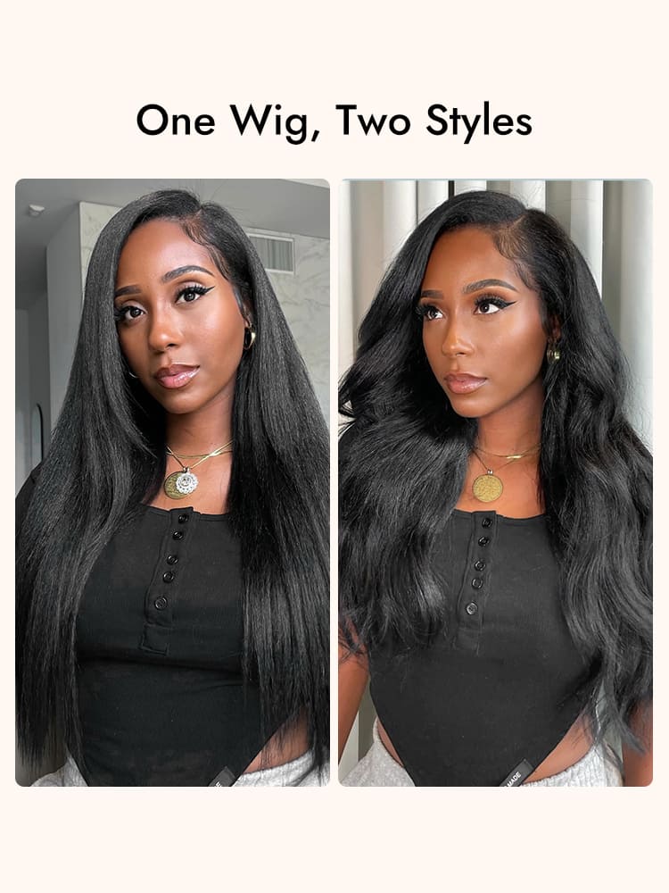 Layer Cut Light Yaki Straight Wigs