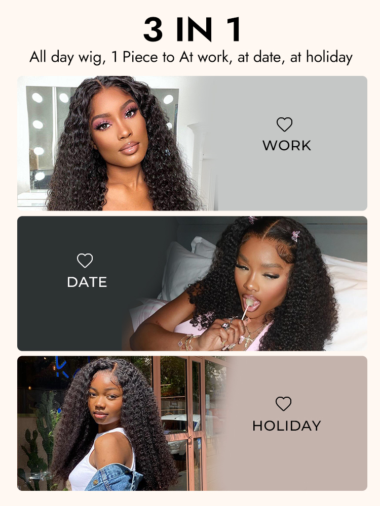 curly u part wigs