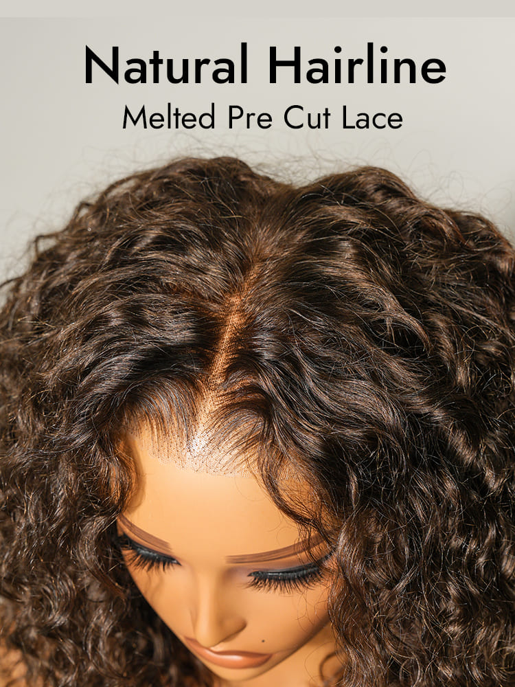 Pre Cut Natural Hairline Wig