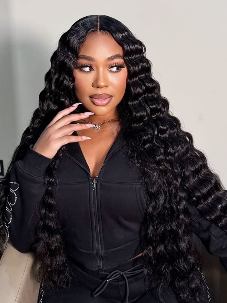 Loose Deep Wave Lace Closure Wigs