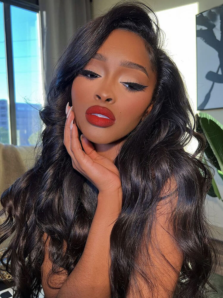 26inch medium human hair