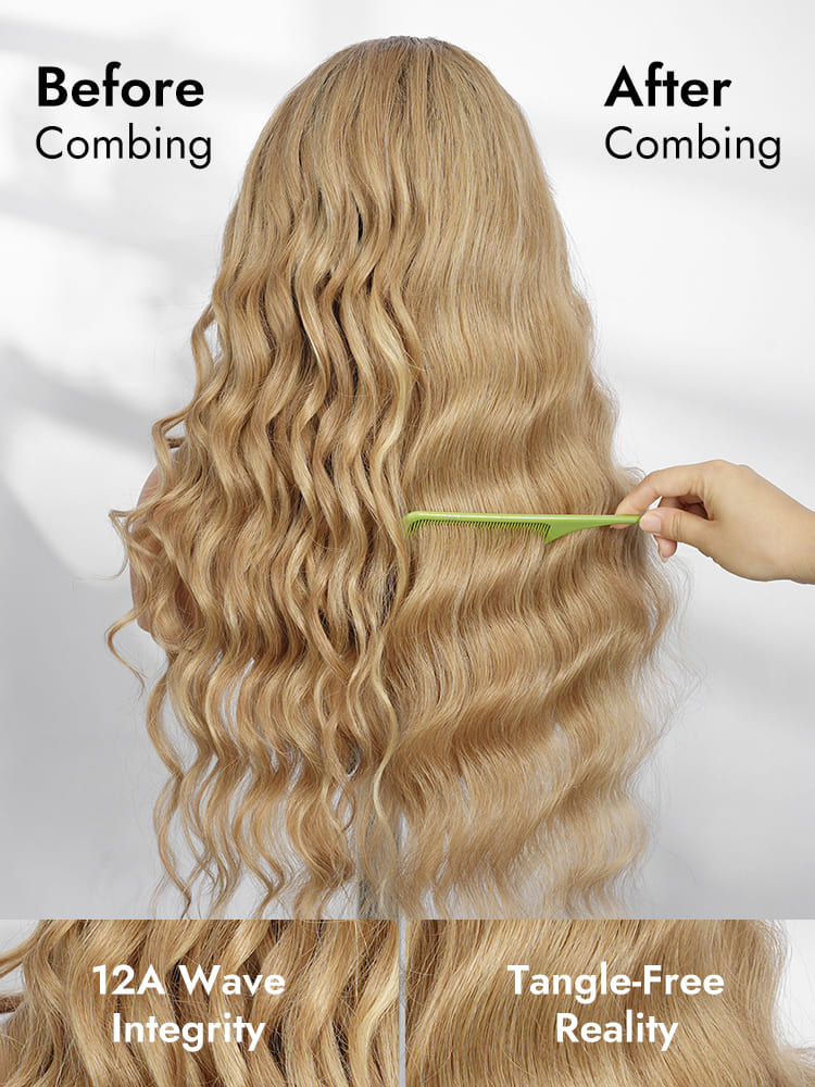 12A Raw Human Hair Ombre HD Lace Wig