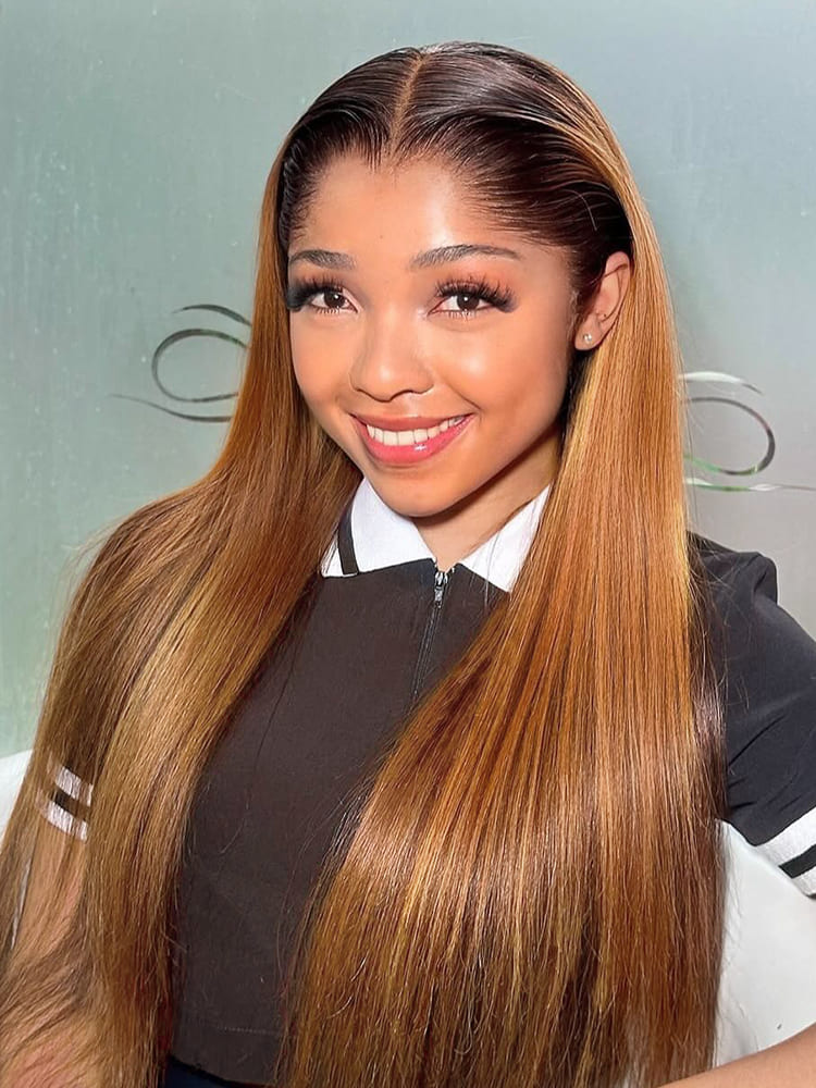 Straight Ombre 13x6 Lace Wig