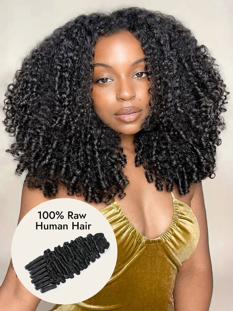 Raw Bermese Curly Human Hair