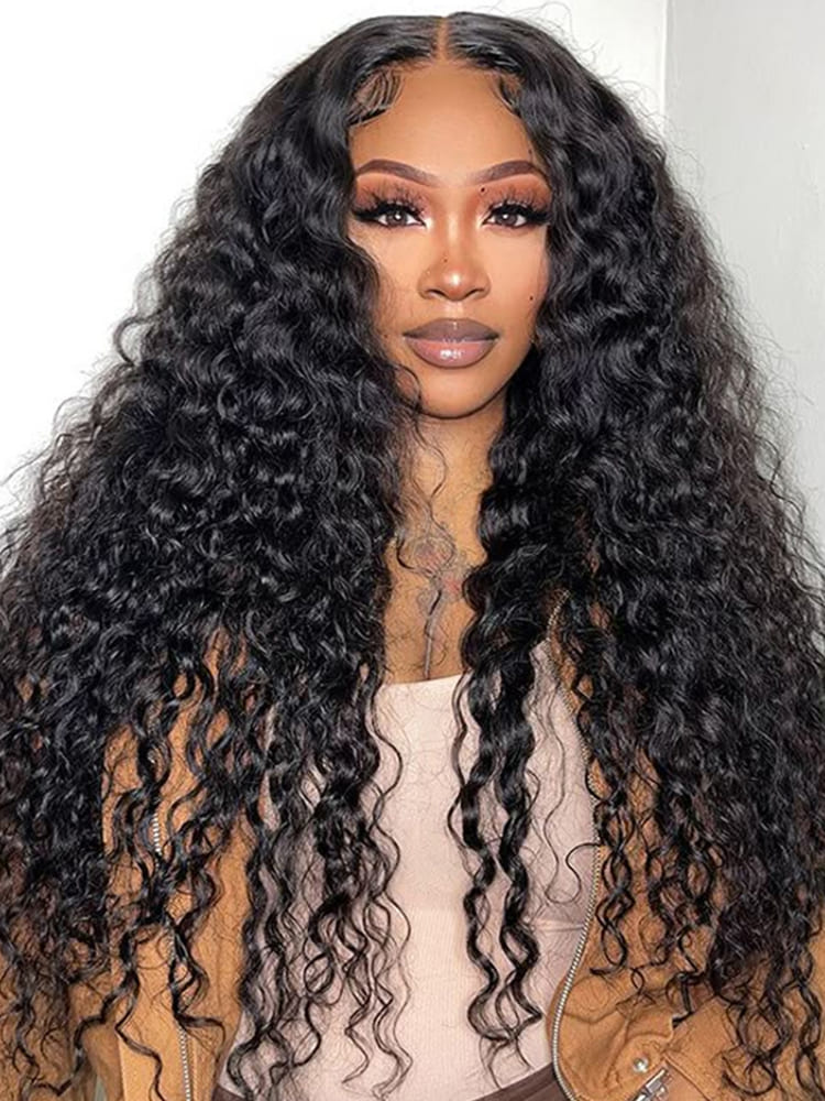 Water Wave Human Hair Wig