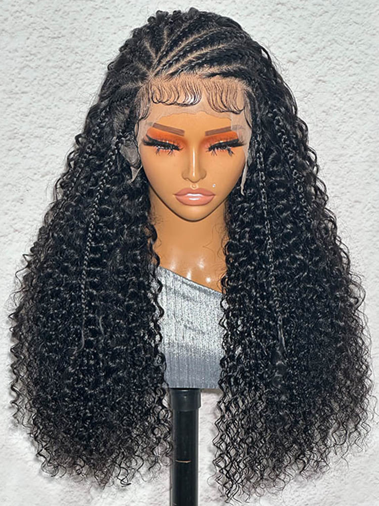 Braid Lace Wig Human Hair