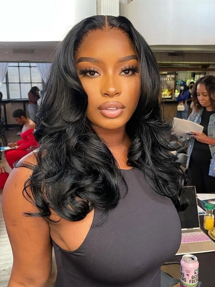 bouncy wave wig