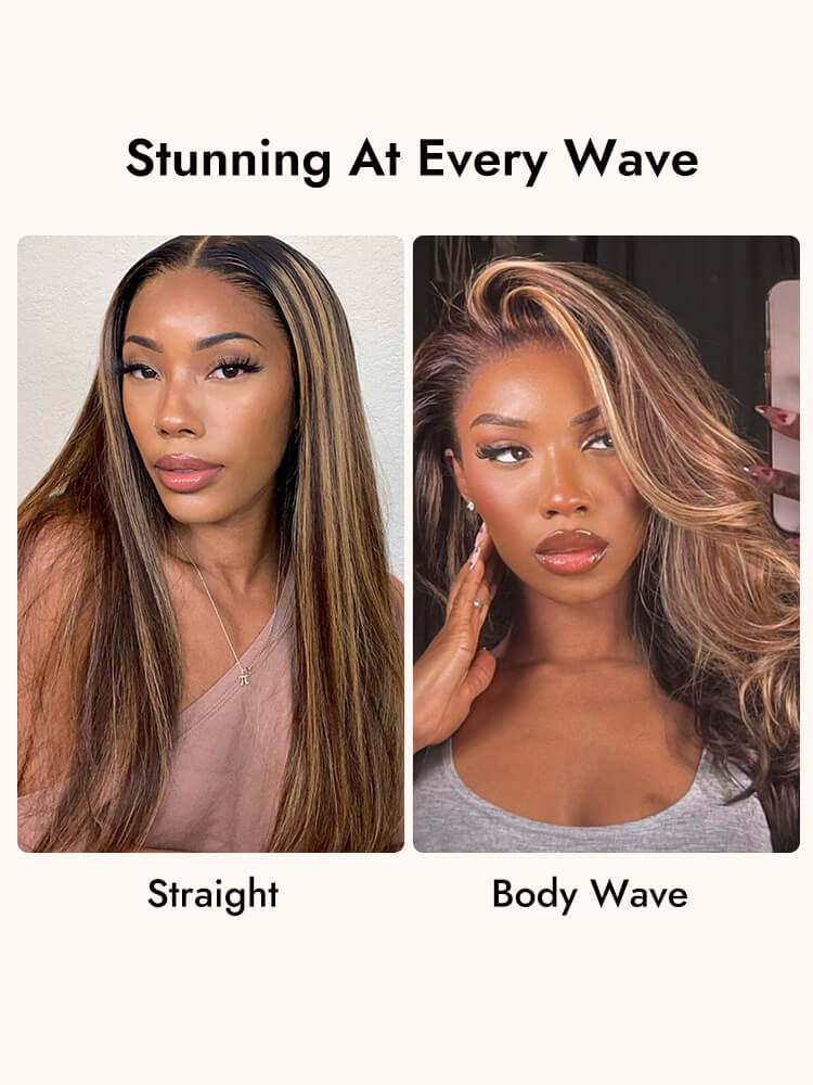 Blonde Highlight Wig