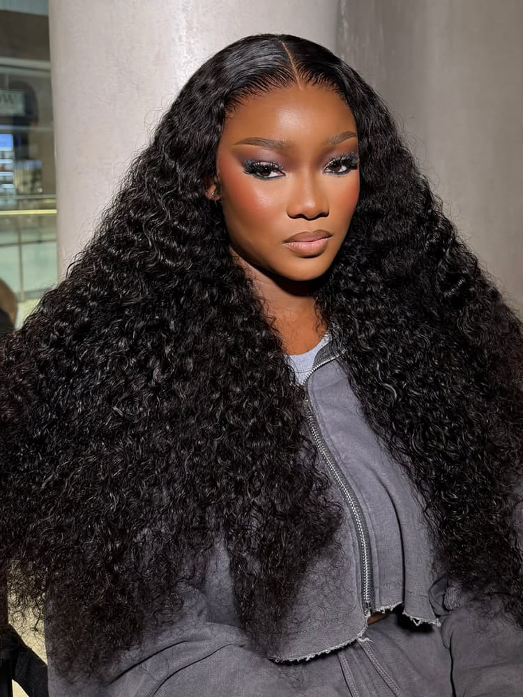 Bouncy Curly 13x4 Lace Front Wigs