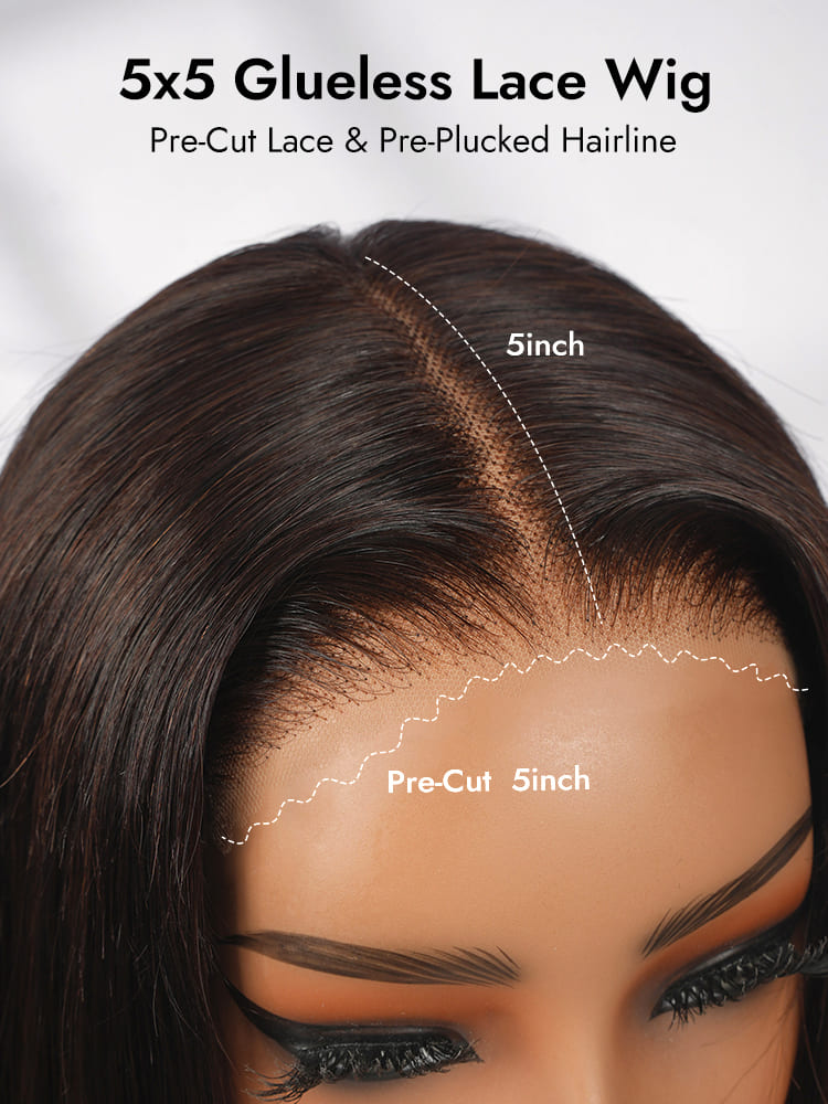 Ombre Straight 5x5 Lace Wigs