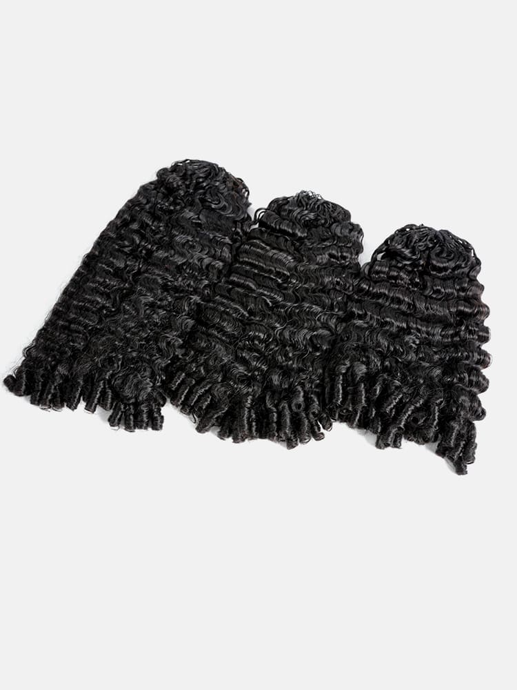 Burmese Curly Crochet Hair Extensions