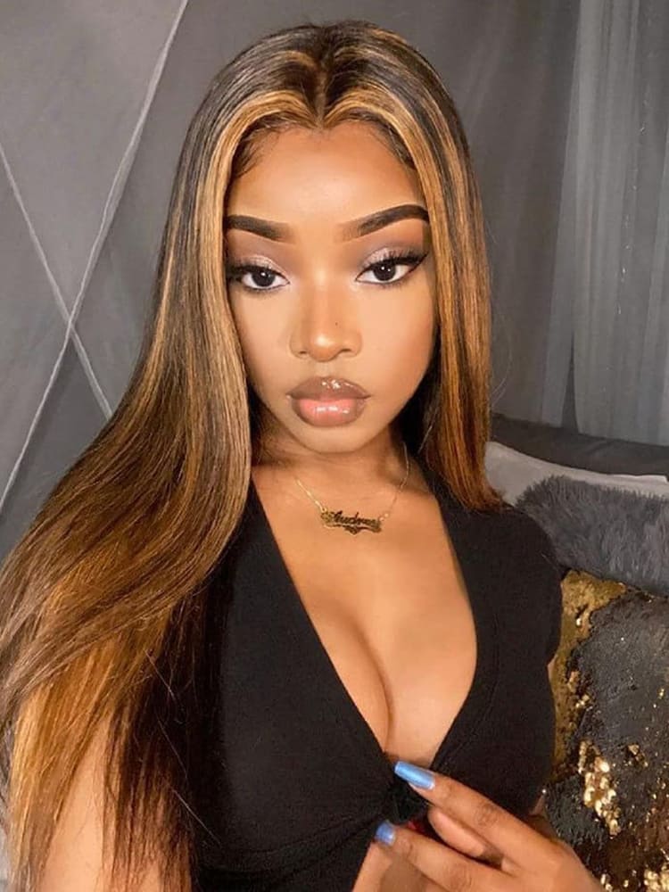 M Hairline P4/27 Straight Glueless Wigs 