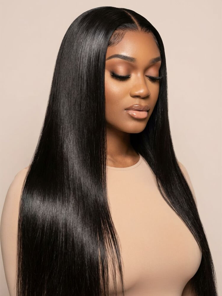 Clip In Straight Real Human Hair