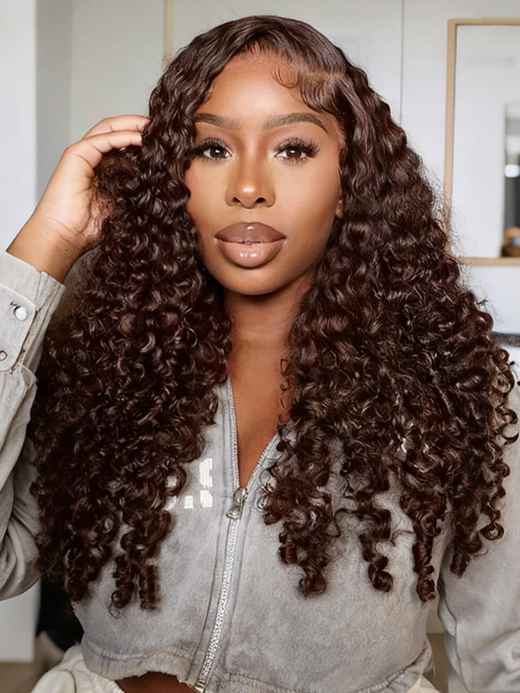 Burmese Curly Lace Front Wig