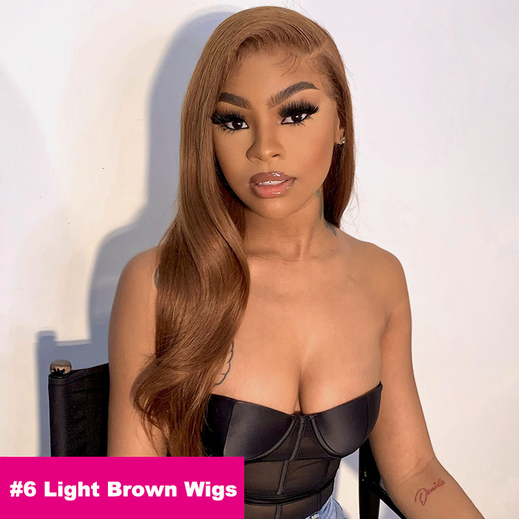 light brown wigs