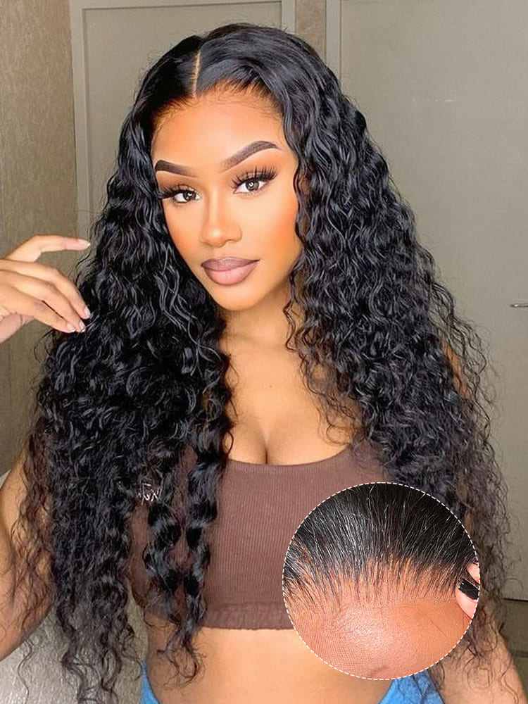 Water Wave Human Hair Wigs