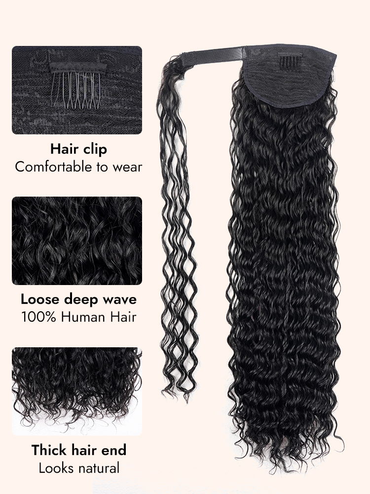 loose deep wave hair extension