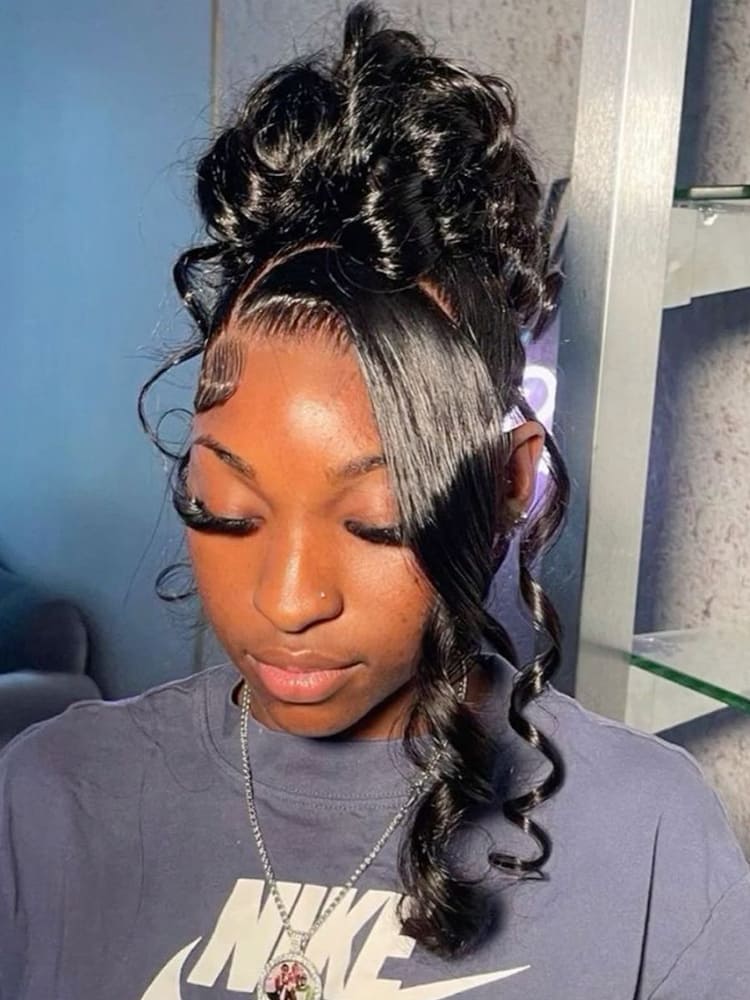 Body Wave 360 Lace Wig  With Babyhair