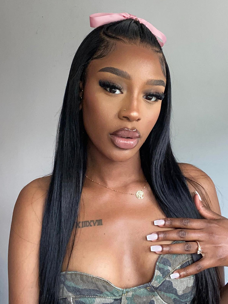 pre-style straight wig