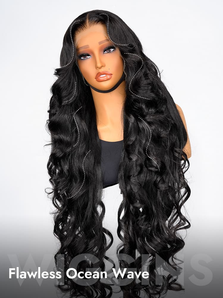 Long Ocean Wave Lace Wig