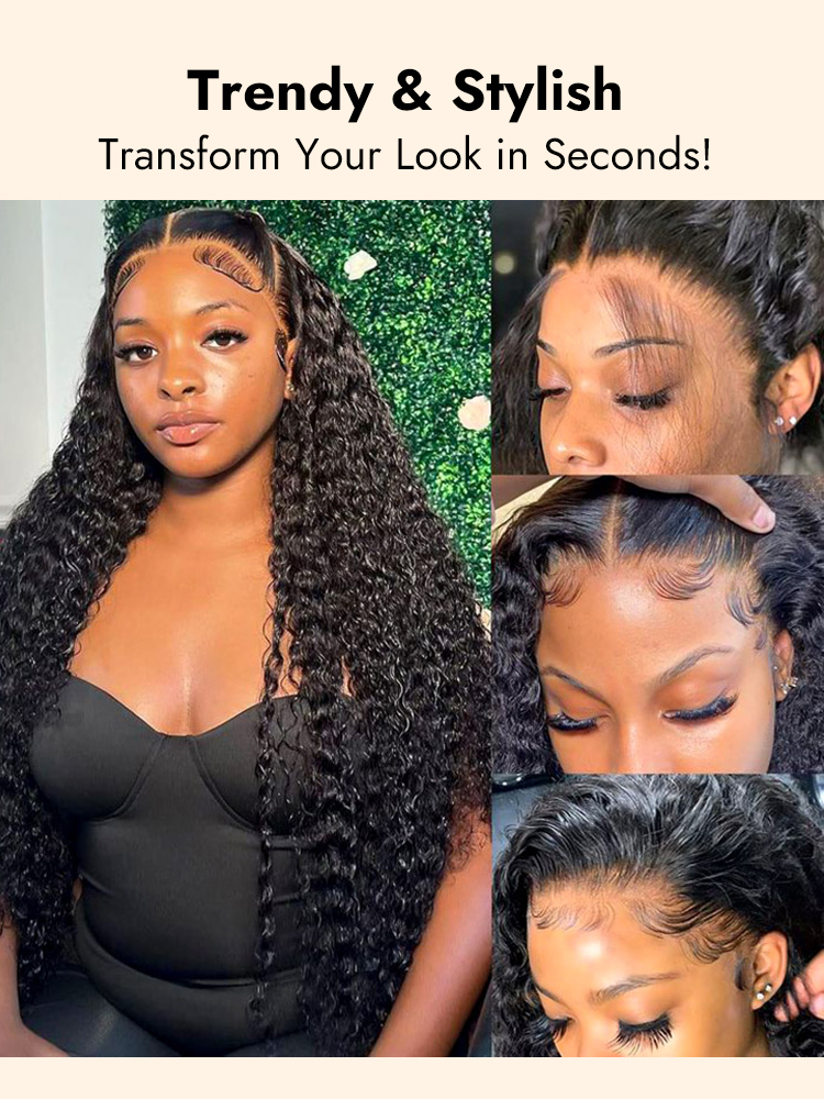 Trdency curly wigs
