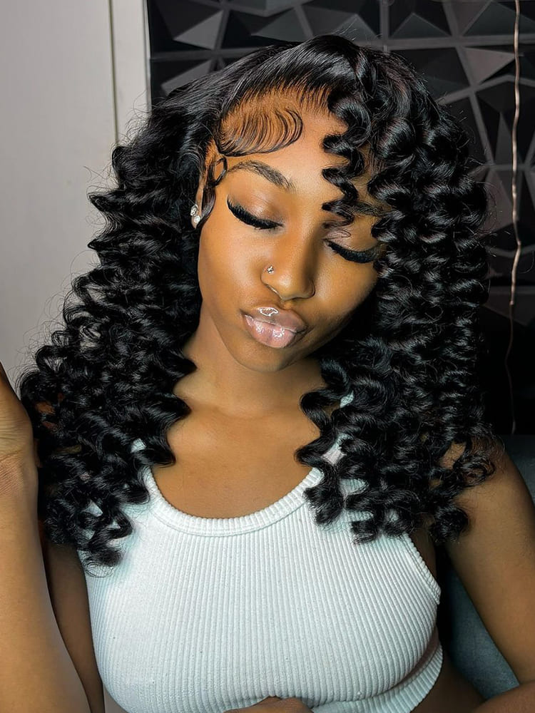 Wand Curls Half Wigs