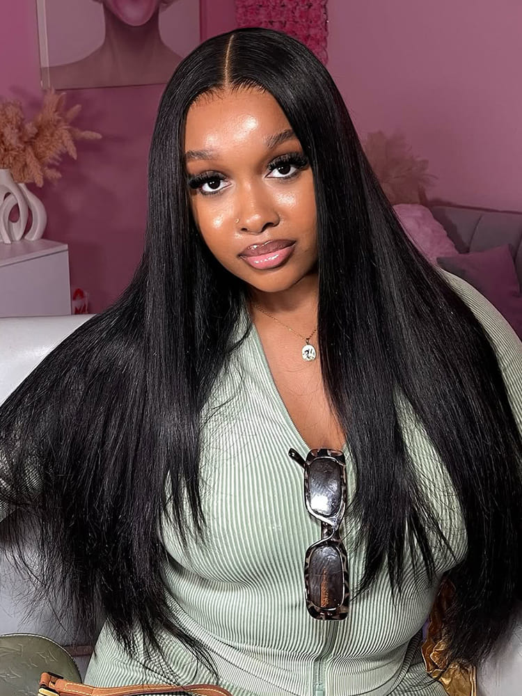 Straight Human Hair Wig