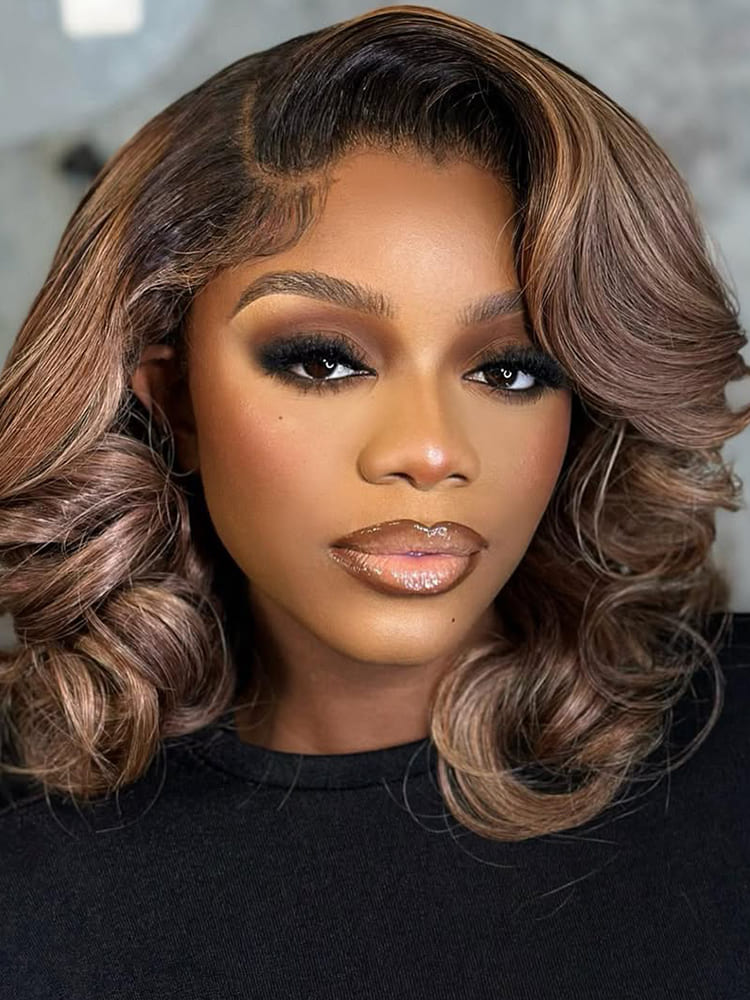Side Part Body Wave Bob Wigs
