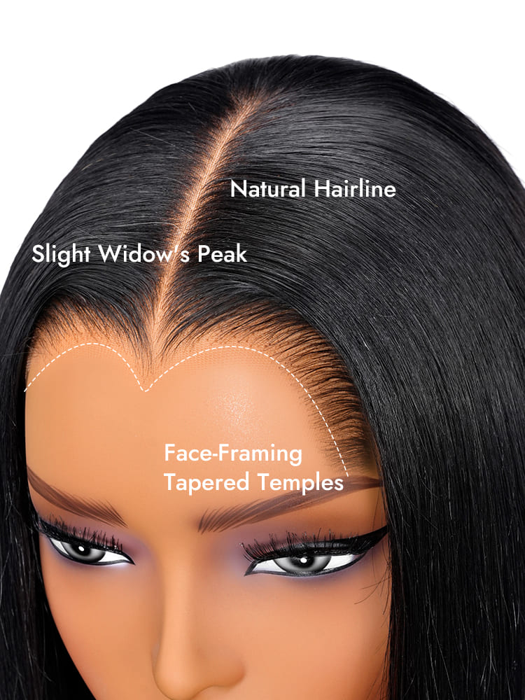 Pre-Plucked M Hairline 