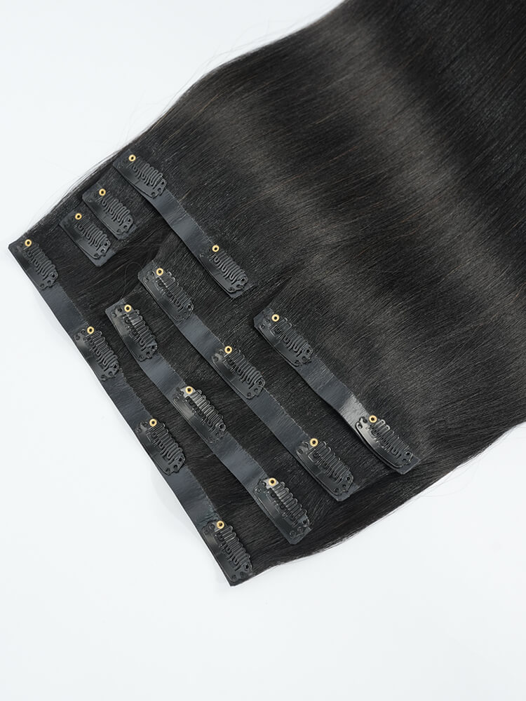 Clip In Straight Human Hair Extension 