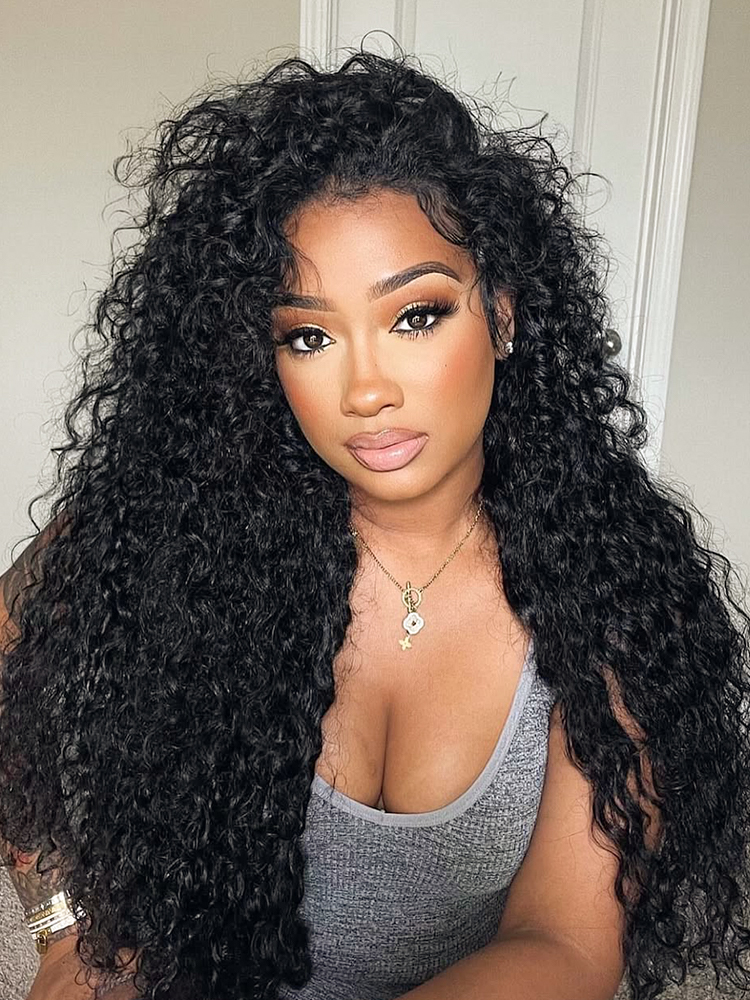 Loose Deep Wave 4*7 Lace Glueless Wigs 